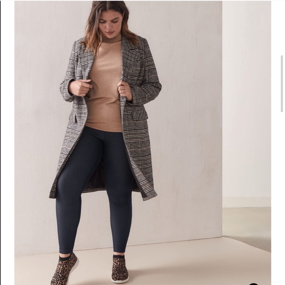 $19 Sale!!! NWT 3X-4X Solid Denim Leggings Addition Elle SZ 26